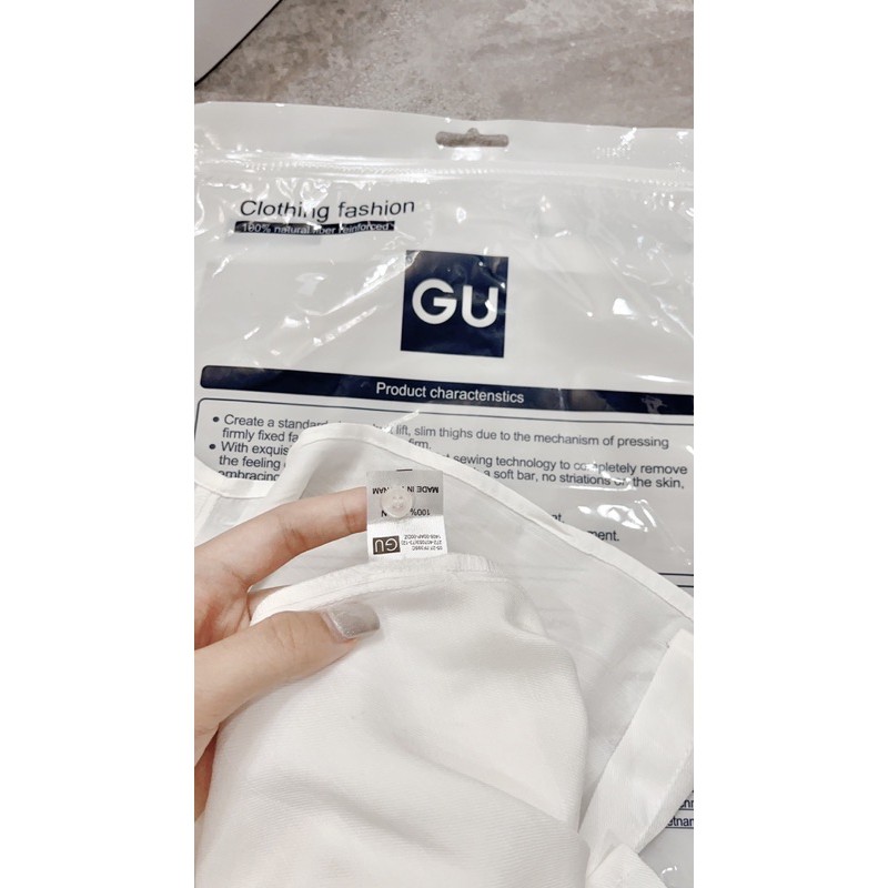 [Mã FASHIONT4WA2 giảm 10K đơn 50K] SƠ MI TRẮNG TÚI G.u CHO NỮ ( túi zip xịn xò ) | BigBuy360 - bigbuy360.vn