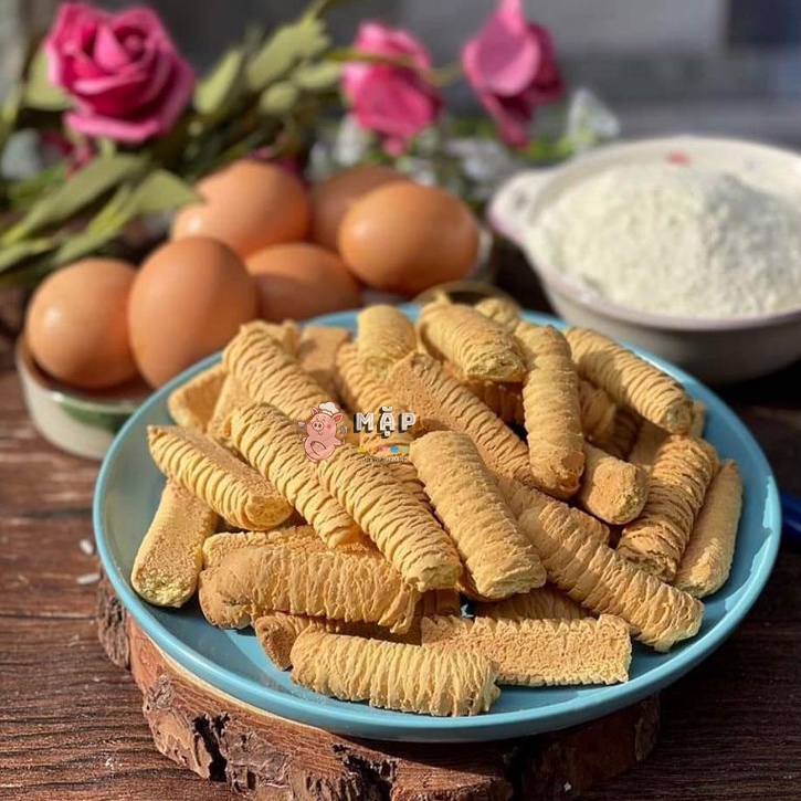 Bánh Gai Bơ Sữa Thơm Ngon Hủ 300g - Ăn Vặt Tuổi Thơ