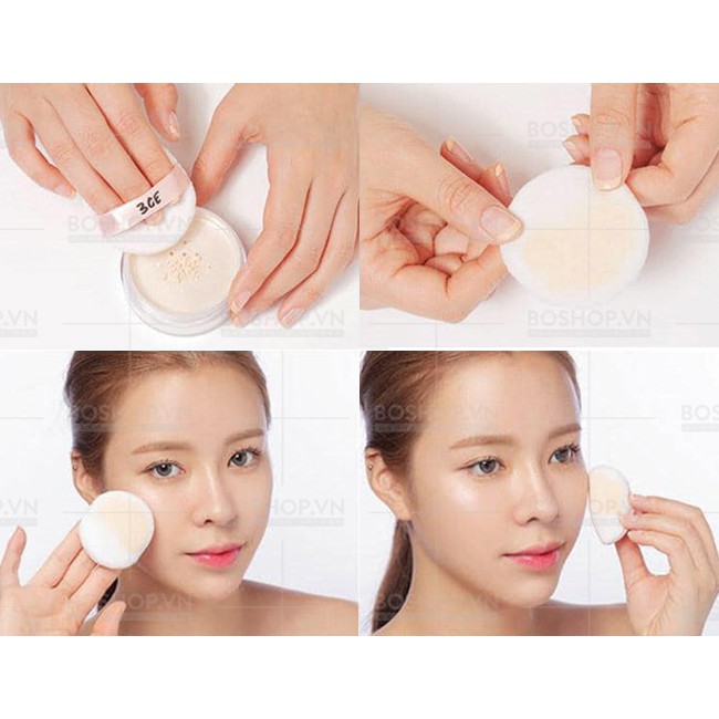 Phấn Phủ Dạng Bột 3CE Satin Chiffon Loose Powder (Hàn Quốc) | BigBuy360 - bigbuy360.vn