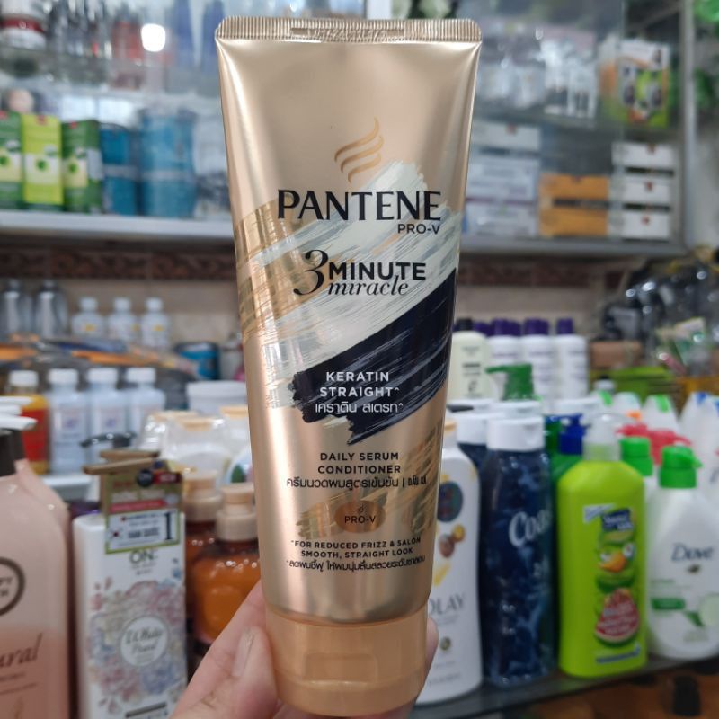 KEM XẢ PANTENE 3 MINUTE MIRACLE 150ML KERATIN STRAIGHT