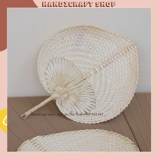 Quạt Nan Bằng Tre - Trang Trí Không Gian Sống - HANDICRAFT SHOP