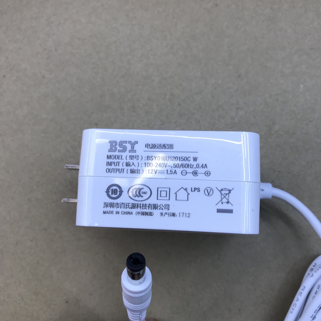 NGUỒN 12V 1.5A LOẠI ĐẸP, JACK NỐI, BỘ CHIA
