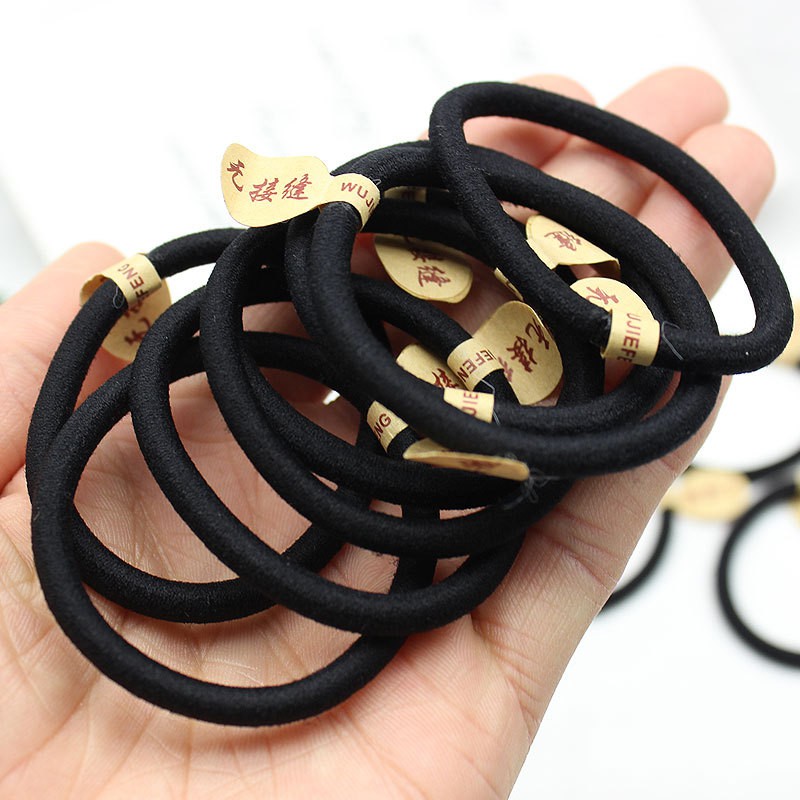1 dây cột tóc trơn, dây cột lò xo mini nhỏ gọn xinh xắn