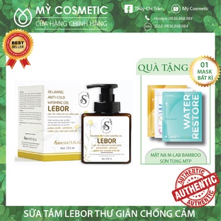 Sữa tắm chống cảm thư giãn toàn thân lebor sam natural 50ml/250ml/450ml