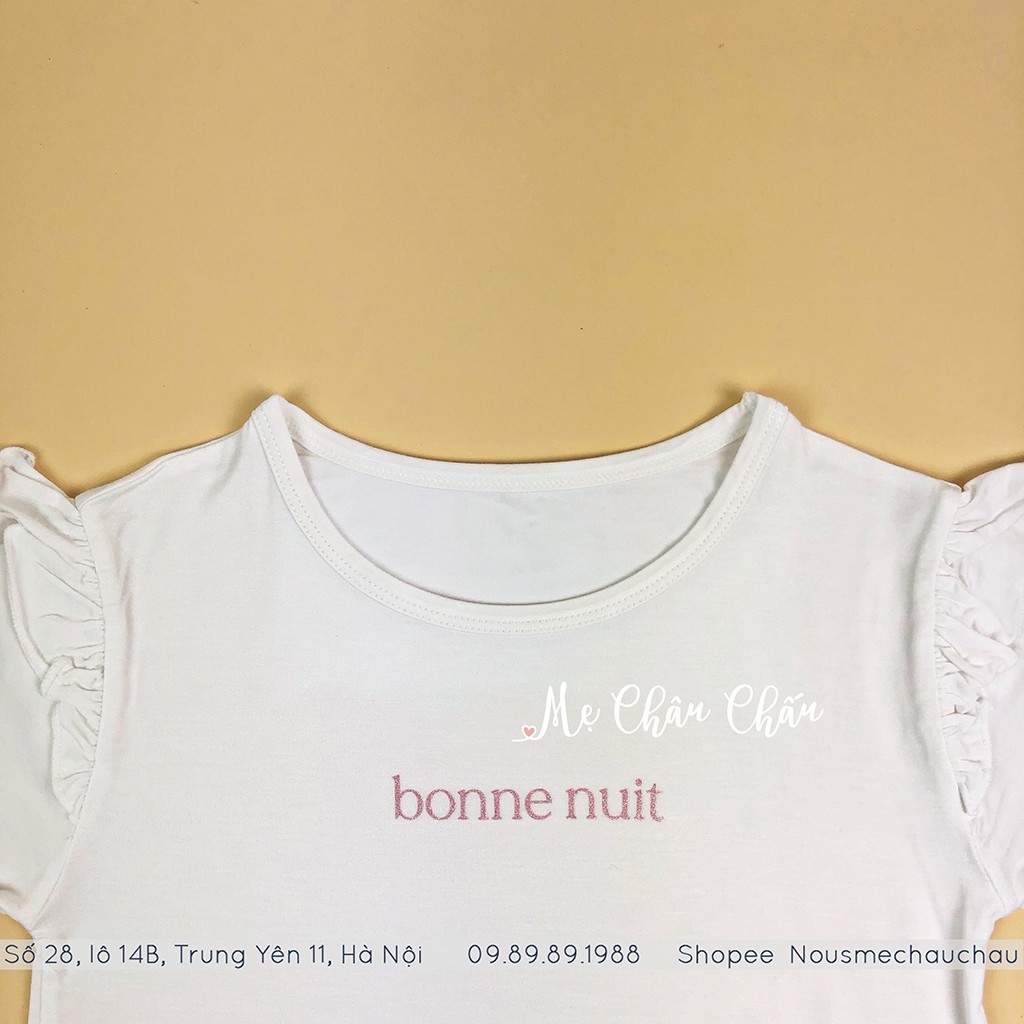 Bộ Quần Áo Cộc Girls- Áo Trắng, Quần Hồng NOUS (Size 2-3 Tuổi Đến 5-6 Tuổi)