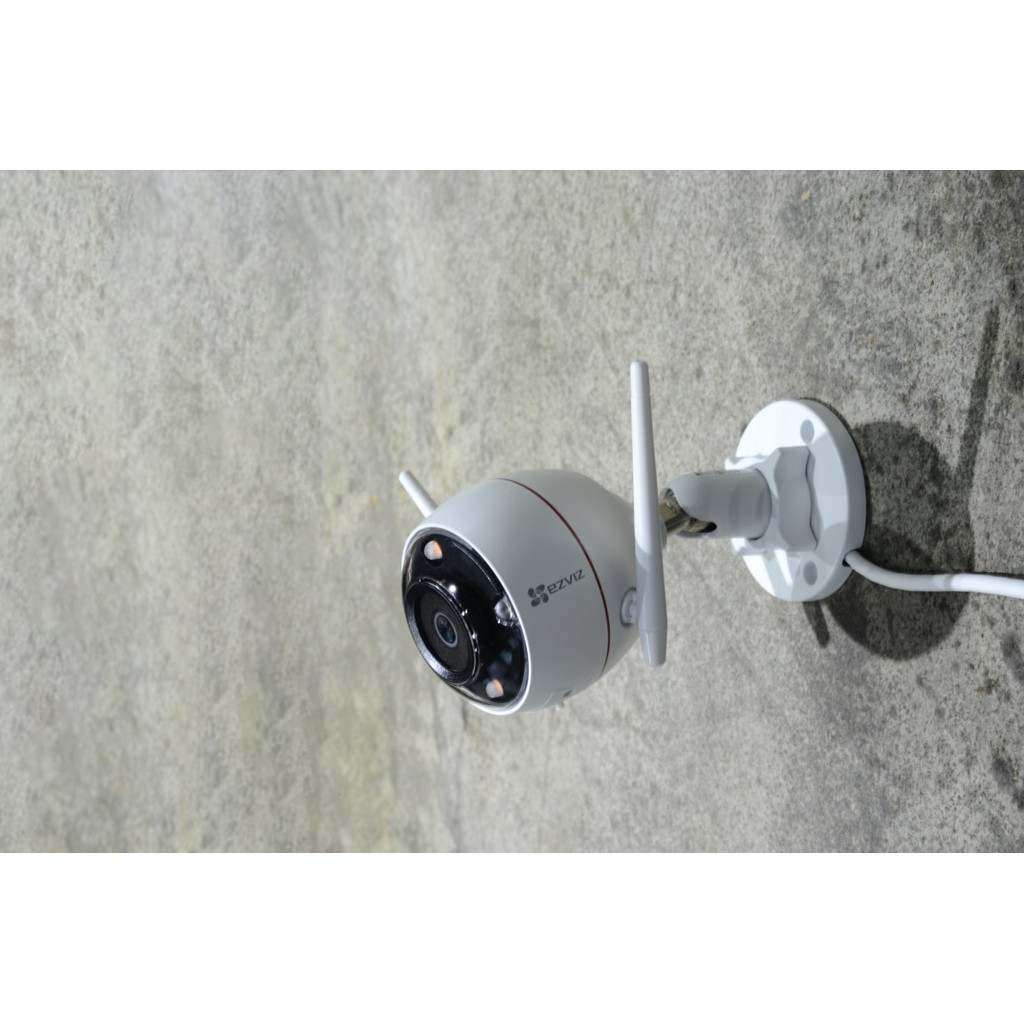 Camera IP Wifi Ezviz C3W 1080P (Có màu ban đêm) - Tích hợp còi – đèn chớp - đàm thoại 2 chiều - Bảo hành 2 năm