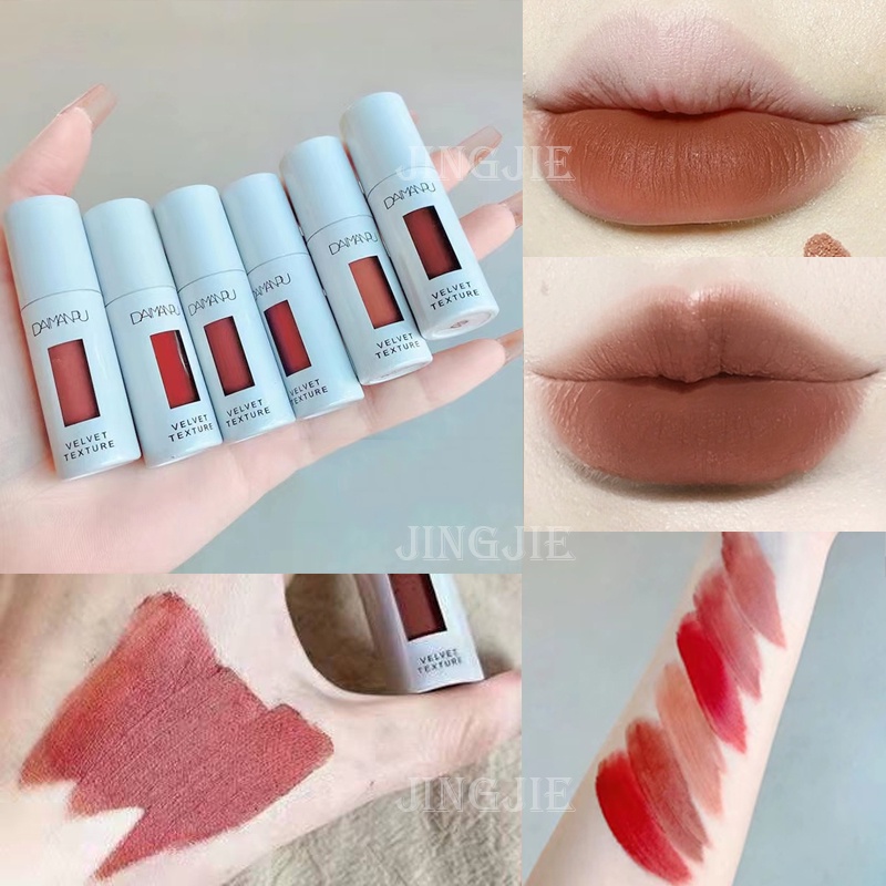 Son Môi Daimanpu Thiết Kế Ống Tròn Nhỏ Gọn Tiện Lợi