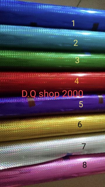 Đề can màu  khổ 60 cm*1 m, giấy màu decal