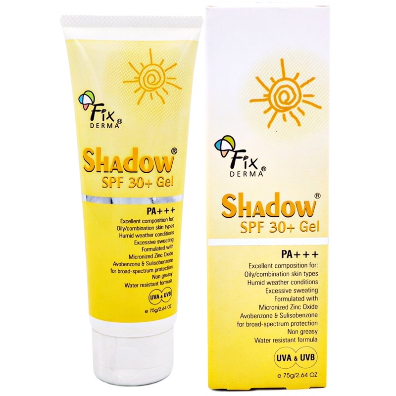 Kem Chống Nắng Da Mặt Fixderma Shadow SPF 30+ (75g)