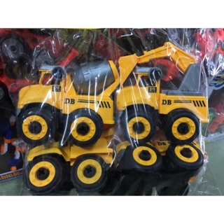 Bộ 4 xe công trình tháo ráp
