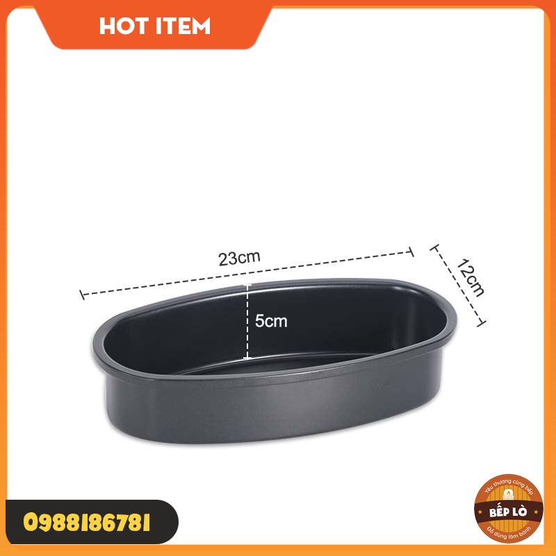 Khuôn oval chống dính  nướng bánh mì hoa cúc, bông lan phô mai bằng thép carbon HÀNG MỚI VỀ