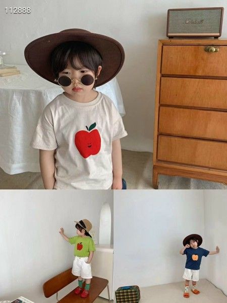 ÁO THUN TRÁI TÁO - CP KID - XỊN XÒ NHƯ APPLE