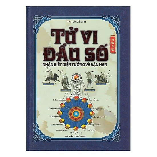 Sách: Tử Vi Đẩu Số - Nhận Biết Diện Tướng Và Vận Hạn Gigabook