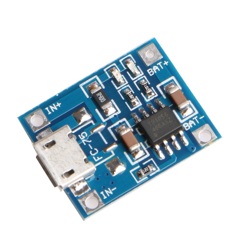 Bảng mạch bảo vệ pin Lithium TP4056 Micro USB 1A