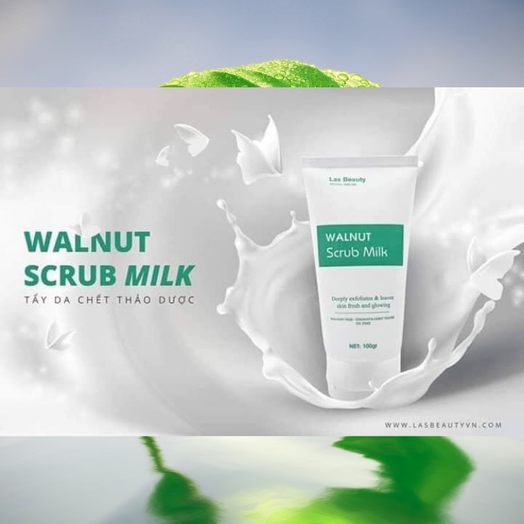 Tẩy da chết, tẩy da chết mặt, LAS BEAUTY, 100gr | BigBuy360 - bigbuy360.vn