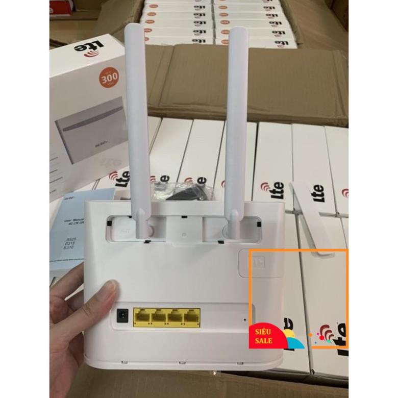 Phát wifi chuẩn 4g cắm điện LTE CPE B525 ( kiêm Router Wifi)