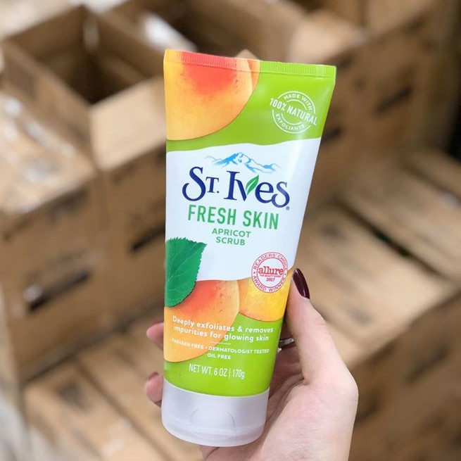 Tẩy Tế Bào Chết St.Ives Blemish Control Apricot Scrub