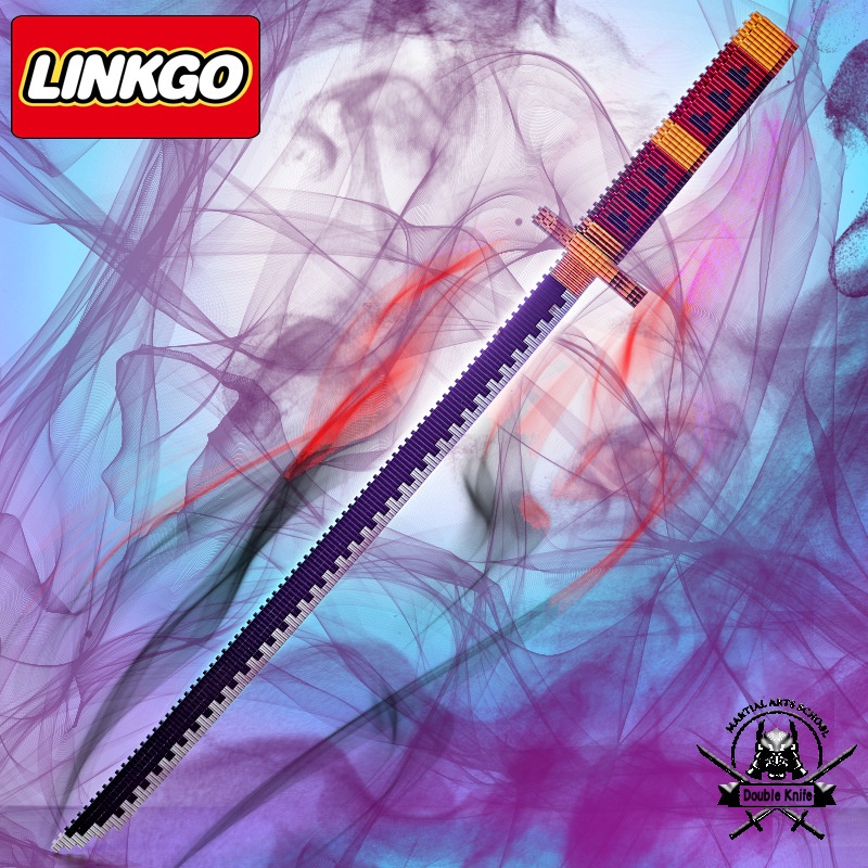 Kiếm Đồ Chơi Katana Linkgo, Lego One Piece Lắp Ráp Mô Hình Kiếm Zoro Sáng Tạo Trí Tuệ Thông Minh Cho Bé