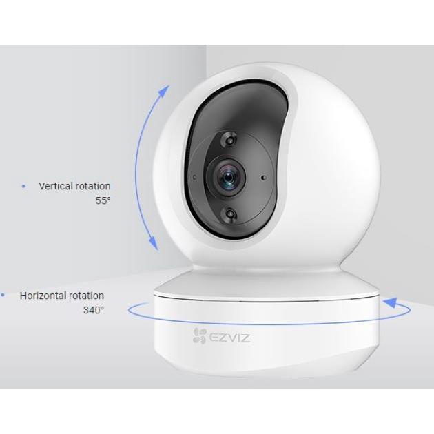 Camera wifi đàm thoại 2 chiều, xoay 360 độ, EZVIZ TY1 2K 4MP