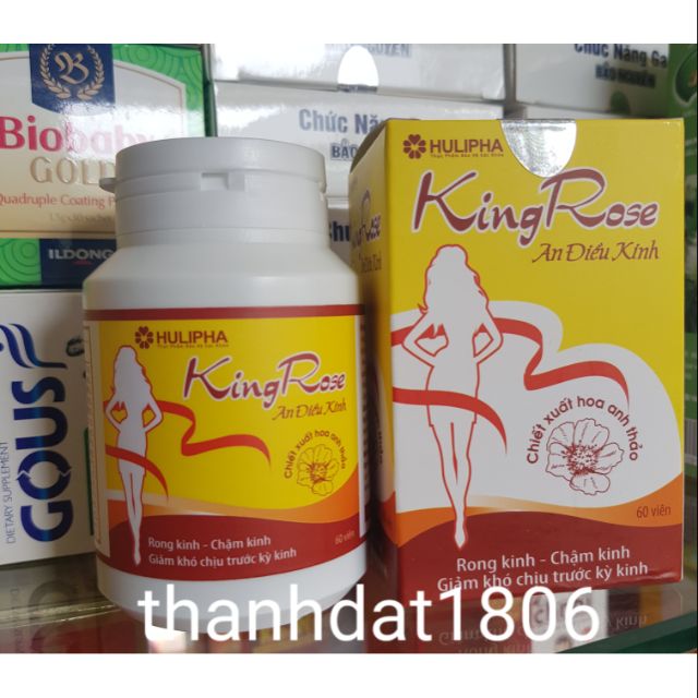 KingRose an điều kinh lọ 60 viên king rose