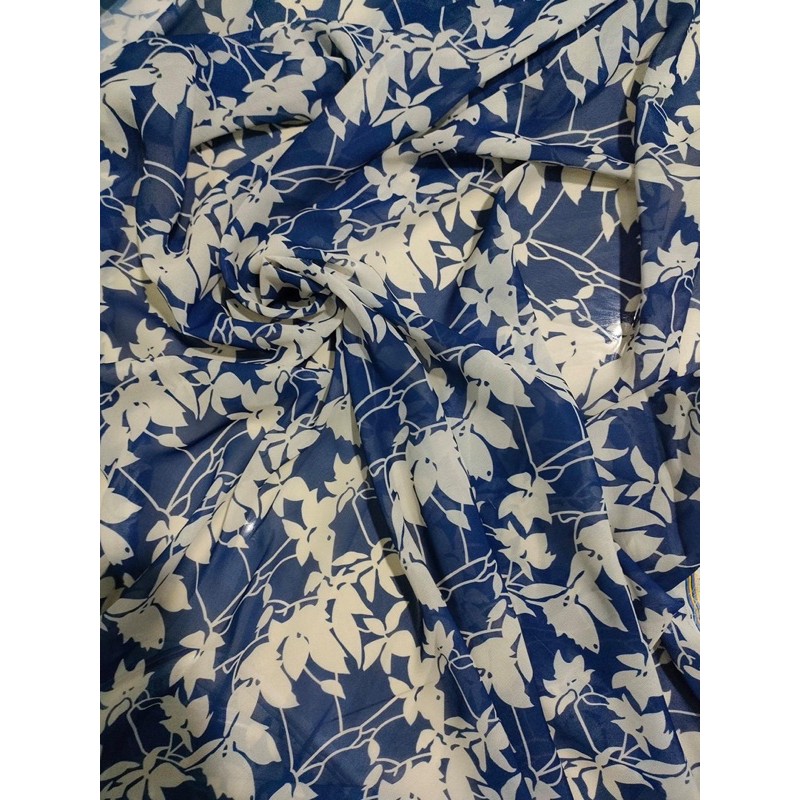 VẢI VOAN TƠ HÀNG DÀY DẶN