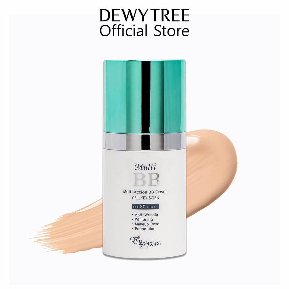 Kem Nền Che Khuyết Điểm Chống Nắng Dưỡng Da Công Nghệ Nano Vàng Cellkey-Scien Multi Action BB Cream 30ml
