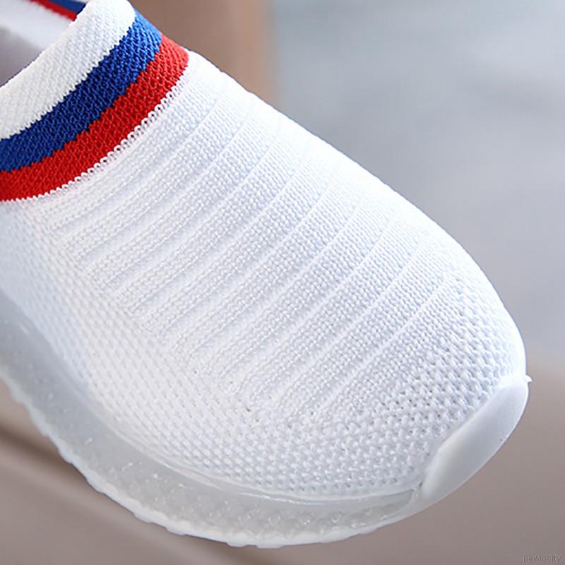 Giày thể thao có đèn LED phát sáng phong cách Hàn Quốc cho bé trai và bé gái