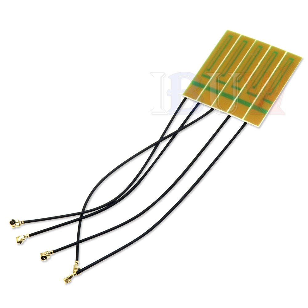 Bộ 5 Mô Đun WIFI 2.4G 3dbi PCB IPX IPEX WLAN Laptop Bluetooth Zigbee SIM900 SIM800L SIM908 SIM800C