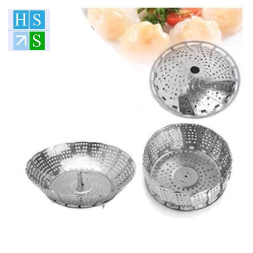 Vỉ hấp thực phẩm inox (Hàng dầy) đa năng, đồ xôi, hấp bánh , hấp cá , hấp cách thủy , khay hấp , xửng hấp đồ ăn tiện lợi