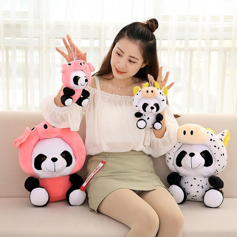 Thú Nhồi Bông Hình Động Vật Dễ Thương Cho Bé