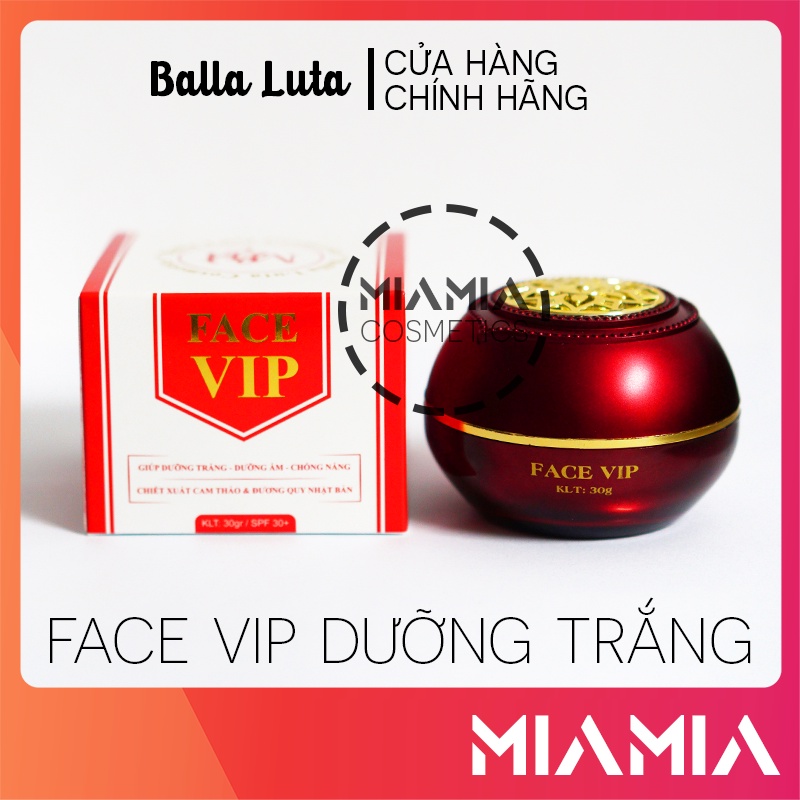 Kem Face Vip Balla Luta Đỏ Thượng Lưu 30g Chính Hãng - 89361440701471