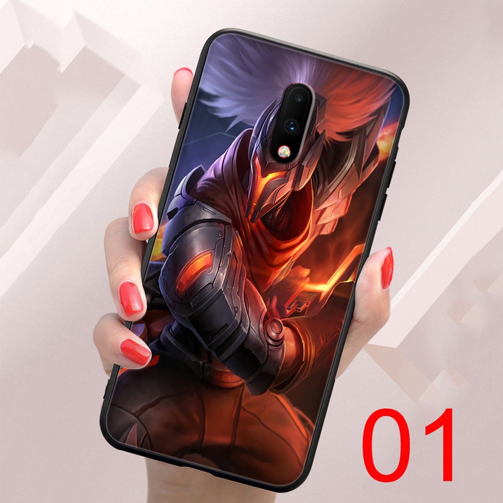 Ốp Lưng Mềm Phong Cách Game Liên Minh Huyền Thoại Cho Oneplus 5 5t 6 6t 7 7t Pro