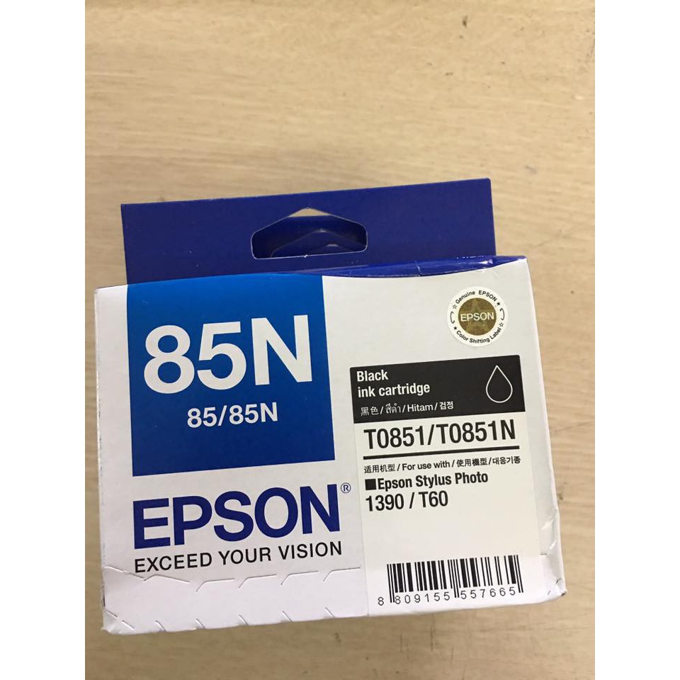 Mực Đen Epson 85N-máy Epson T60, R1390