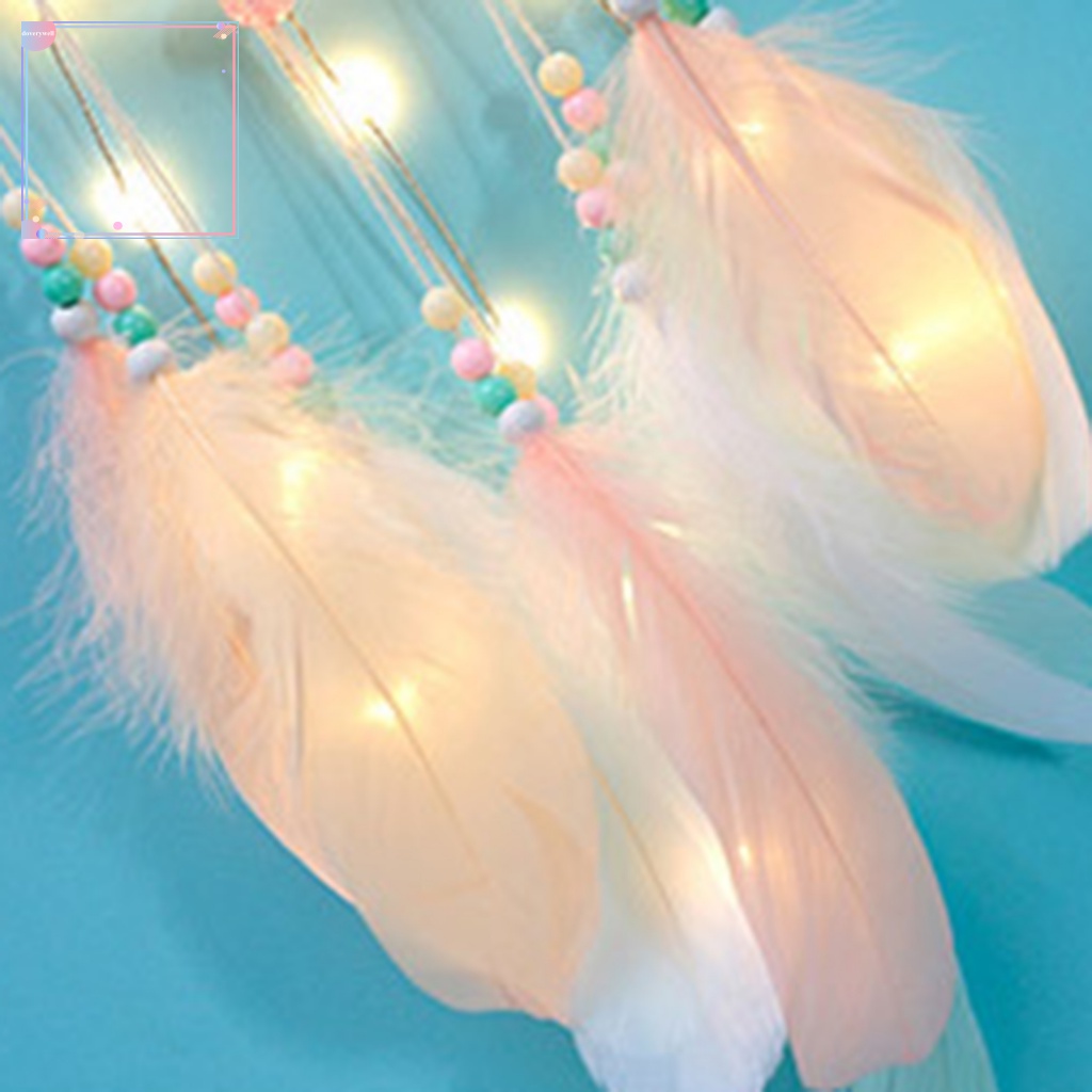 (DOV) Lưới Bắt Giấc Mơ Lông Vũ Dệt Tinh Tế Có Thể Tùy Chỉnh