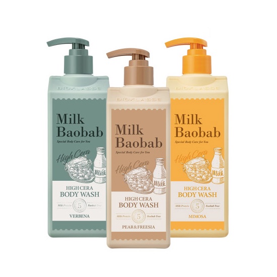 Sữa tắm gội toàn thân Milk Baobab cao cấp 500ml
