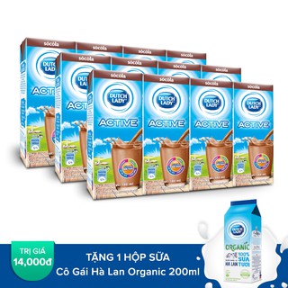 [FREESHIP 99K TOÀN QUỐC Combo 3 lốc sữa tiệt trùng CGHL hương Socola hộp 180ML (4 hộp) Tặng 1 hộp sữa CGHL Organic 200ML