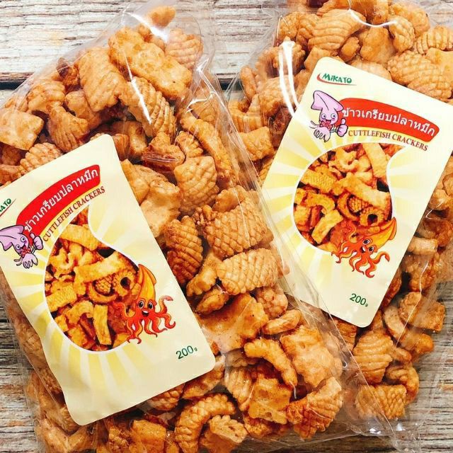 Snack Mực Thái Lan Gói 200G GIÒN RỤM