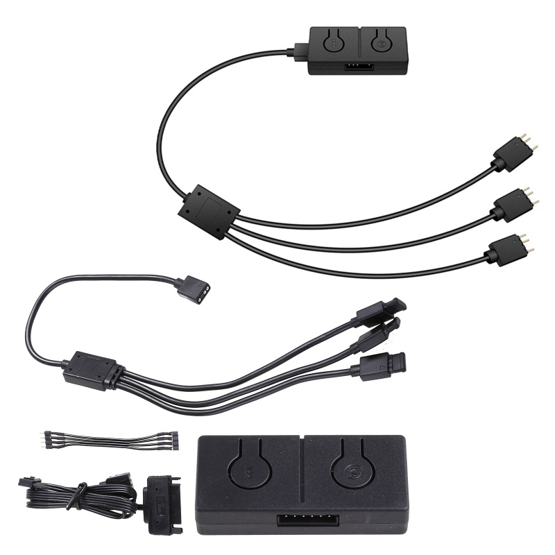 Bảng Mạch Điều Khiển Hub Đồng Bộ 5V Sang 12V 4PIn 2 Trong 1 Cho Quạt RGB MSI