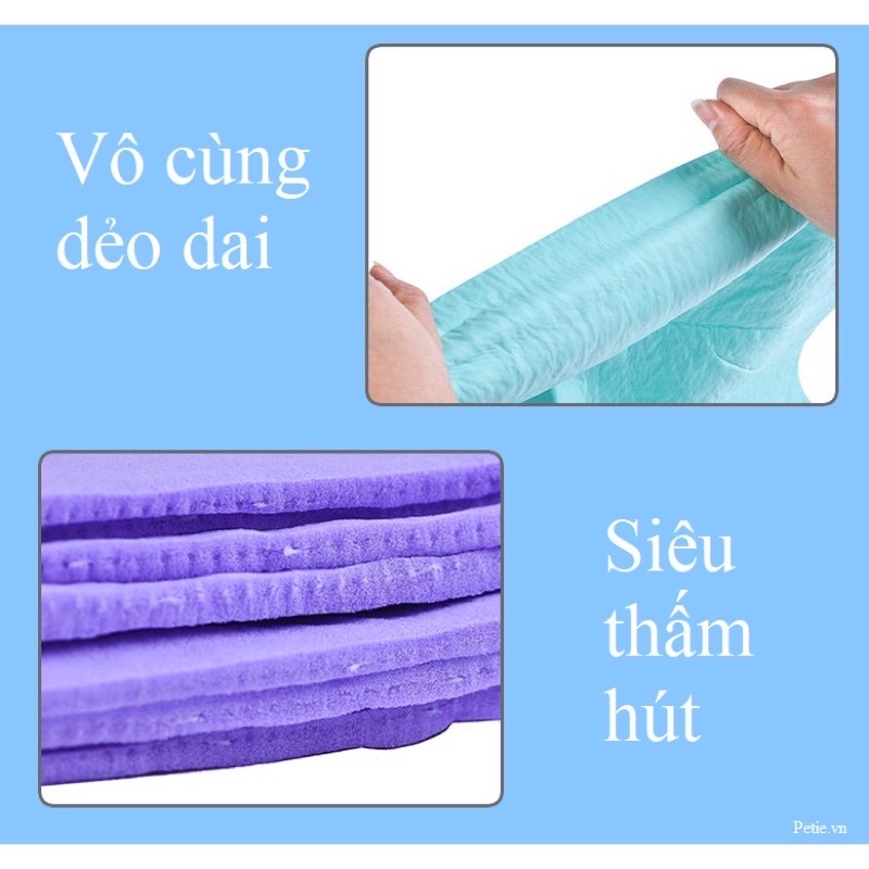 Khăn tắm chó mèo siêu thấm hút