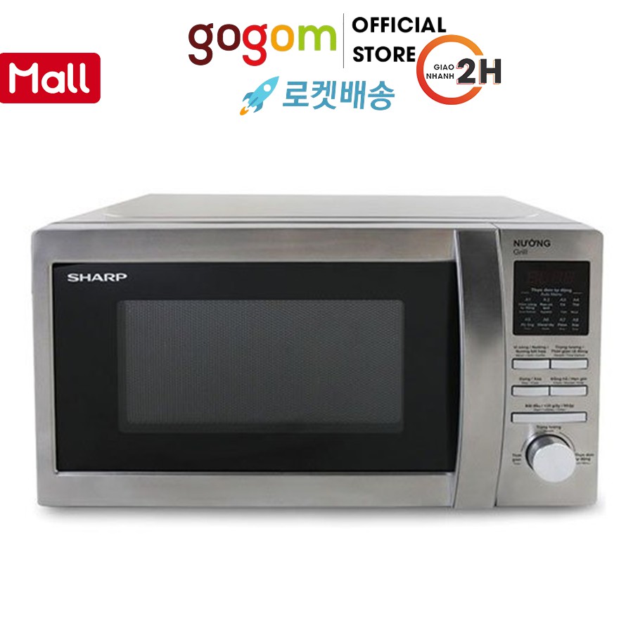 Lò vi sóng Sharp R-G620 VN (ST) 20 lítVIS010IME45 GOGOM-1044