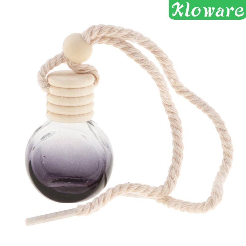 Chai Tinh Dầu Thơm Hình Tròn 10ml Dùng Trang Trí Xe Hơi