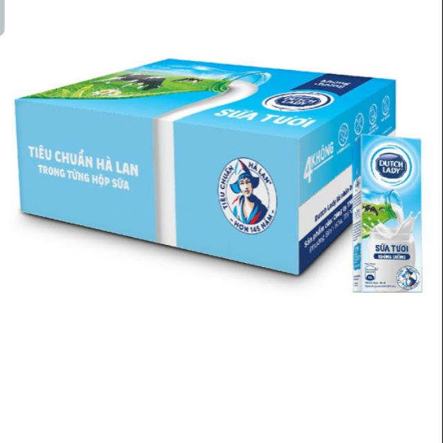 Thùng sưa cô gái hà lan 48 hộp ×180ml