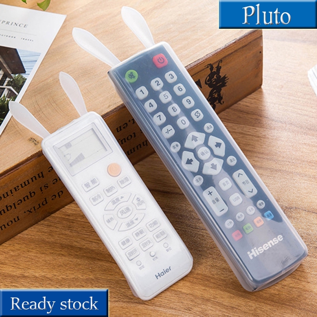 Vỏ bọc remote chống bụi chống nước hình tai thỏ dễ thương
