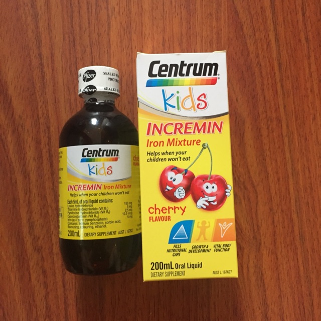 Centrum Kids Incremin - Dành Cho Trẻ Biếng Ăn
