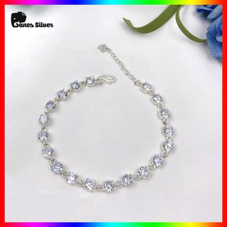 Lắc Tay Bạc Nữ Tinh Tú - Thương Hiệu Ganes Silver