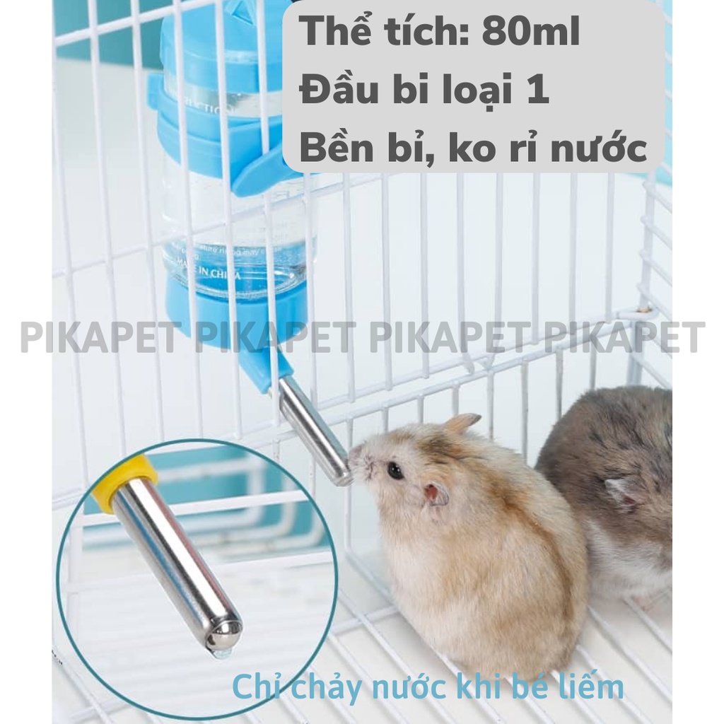 Bình bi 80ml loại tốt cho Hamster