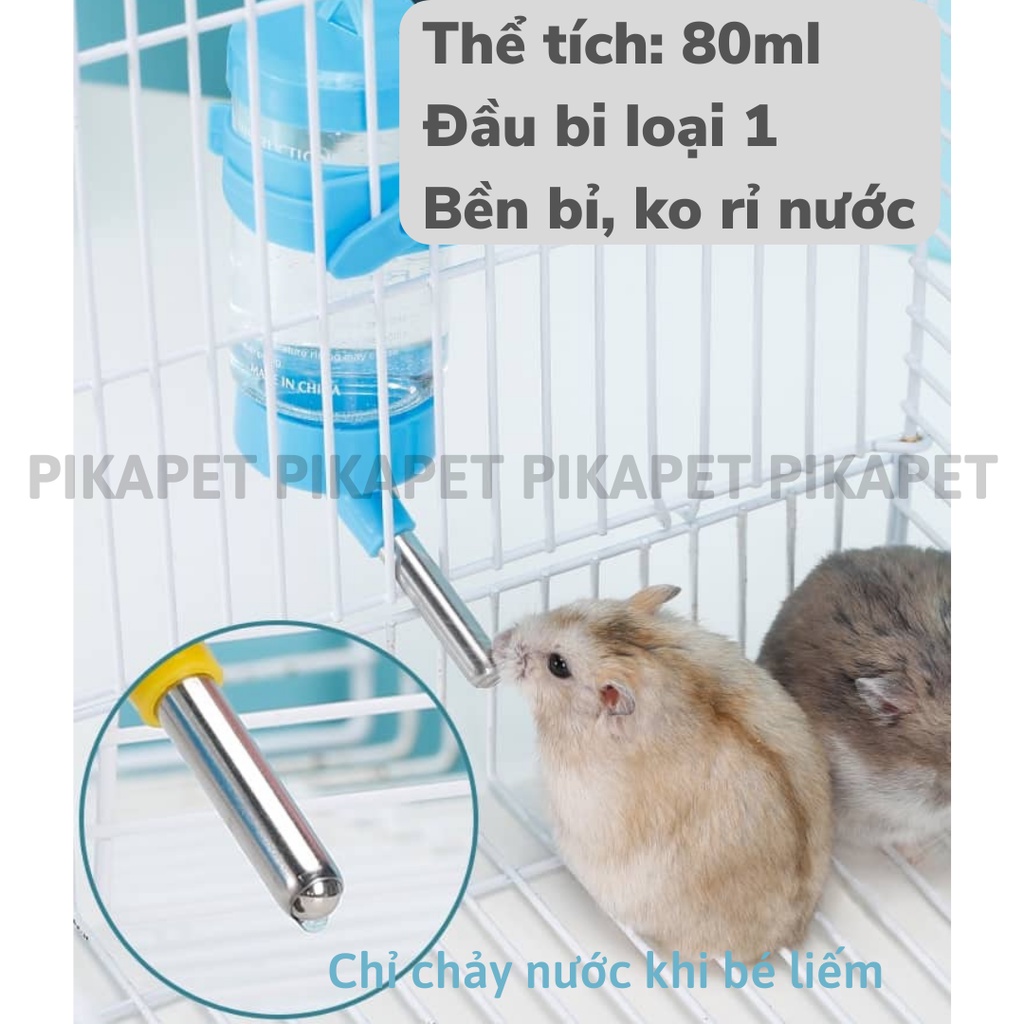 Bình bi 80ml loại tốt cho Hamster