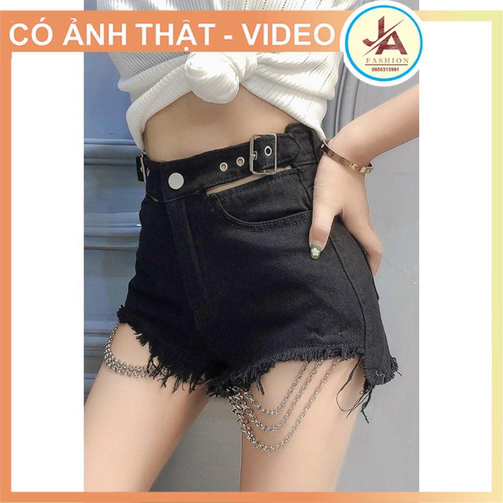 Quần đùi Jean nữ siêu mát không chọn mẫu ,quần short ngắn rách phong cách cá tính JASHOP