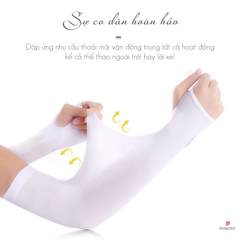 Gang tay chống nắng nam nữ cao cấp chống tia UV, chất liệu vải cotton dày, co giãn - Cherry Shop