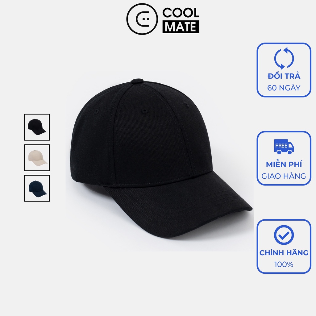 Mũ Nón lưỡi trai nam Simple Cool V2 (Form cứng) - thương hiệu Coolmate